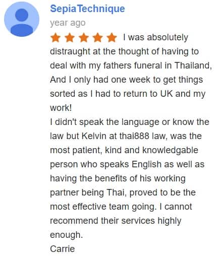 Abroad Funerals Thailand